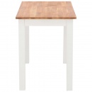 Stół do jadalni, 120 x 60 x 74 cm, lite drewno dębowe