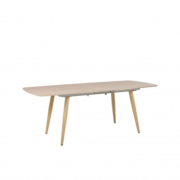 Stół do jadalni 180/210 x 90 cm jasne drewno HAGA