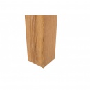 Stół do jadalni drewniany jasnobrązowy 180 x 90 cm NATURA