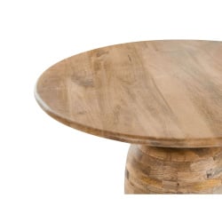 Stół do jadalni MURTLE Jasnobrązowy 110 cm 110 cm Drewno mango