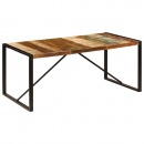 Stół jadalniany, 180 x 90 x 75 cm, lite drewno z odzysku