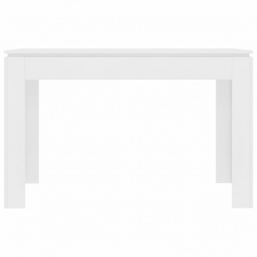 Stół jadalniany, biały, 120 x 60 x 76 cm, płyta wiórowa