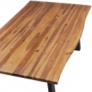 Stół jadalniany z drewna akacjowego, 200 x 90 cm