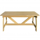 Stół ogrodowy, 150x74x75 cm, impregnowane drewno sosnowe