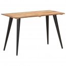 Stół z naturalnymi krawędziami, 120x60x75 cm, drewno akacjowe