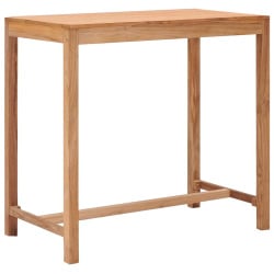 Stolik barowy do ogrodu, 110x65x105 cm, lite drewno tekowe Stolik barowy do ogrodu, 110x65x105 cm, lite drewno tekowe
