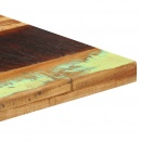 Stolik bistro, kwadratowy, 50x50x75 cm, lite drewno z odzysku