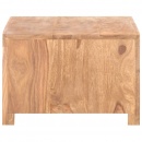 Stolik kawowy, 80x45x30 cm, lite drewno sheesham