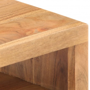 Stolik kawowy 90 x 45 x 40 cm lite drewno akacjowe