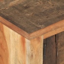 Stolik kawowy, 90x50x31, lite drewno z odzysku