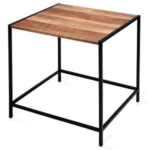 Stolik kawowy metalowy 49x49,5x49,5 cm Stolik kawowy metalowy 49x49,5x49,5 cm