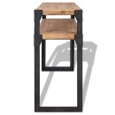 Stolik konsola z drewna akacjowego 120x40x85 cm