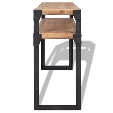 Stolik konsola z drewna akacjowego 120x40x85 cm