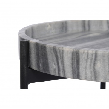Stolik pomocniczy Carrara 34x34x51 cm