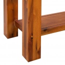 Stolik typu konsola z litego drewna akacjowego, 86 x 30 x 75 cm