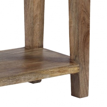 Stolik typu konsola z litego drewna mango, 118 x 30 x 80 cm