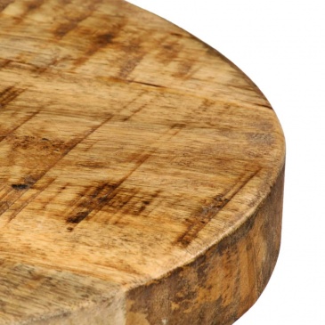 Krzesła barowe 4 szt. lite drewno mango 30 x 30 x 76 cm