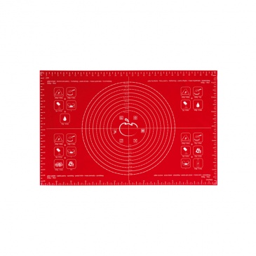 Stolnica silikonowa 40 x 60 cm Mastrad czerwona