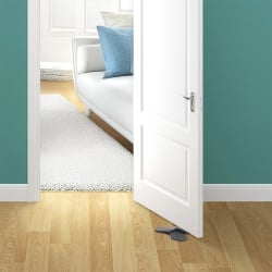 Stoper do drzwi szary 12x12x1,8 cm Stoper do drzwi szary 12x12x1,8 cm