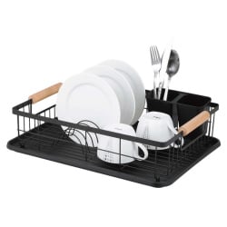 Suszarka do naczyń ODELO ADONA 43x32x11 czarna 1szt.