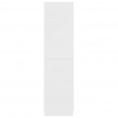Szafa, biała, 90 x 52 x 200 cm, płyta wiórowa