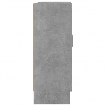 Szafka na książki, szarość betonu, 82,5x30,5x80 cm, płyta