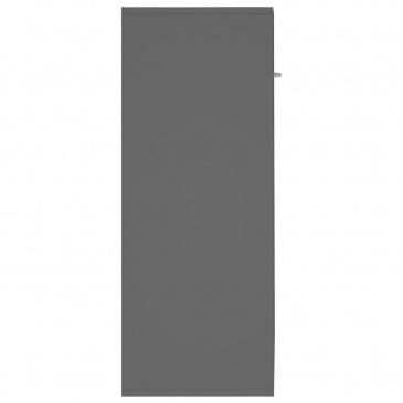 Szafka, szara, 60 x 30 x 75 cm, płyta wiórowa