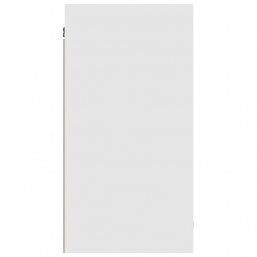 Szafka wisząca, biała, 80x31x60 cm, płyta wiórowa