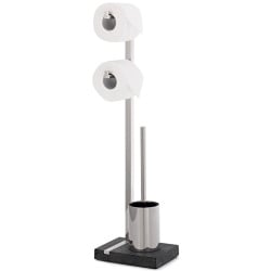 Szczotka do WC ze stojakiem na papier Blomus Menoto