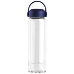 Szklana butelka na wodę fuori 540 ml granatowa 30244 Szklana butelka na wodę fuori 540 ml granatowa 30244