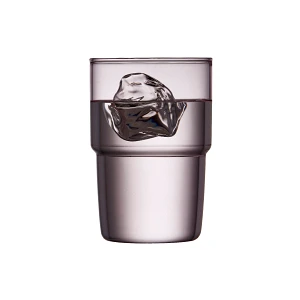 Szklanki do napojów torino 400 ml 2 sztuki różowe 30199