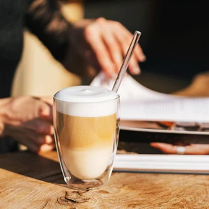 Szklanki termiczne 6szt. 350ml Vialli Design Vita GRATIS 6 szt słomek