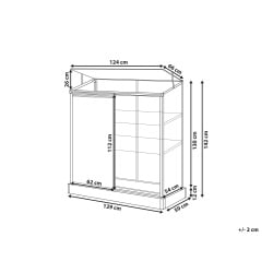Szklarnia balkonowa LECCE Srebrny 59 cm