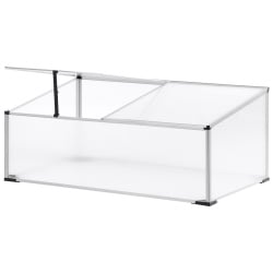 Szklarnia ogrodowa SERIFOS Srebrny 60 cm Szklarnia ogrodowa SERIFOS Srebrny 60 cm