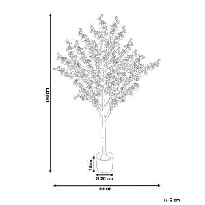 Sztuczna roślina CHERRY TREE 180 cm Różowy Sztuczna roślina CHERRY TREE 180 cm Różowy