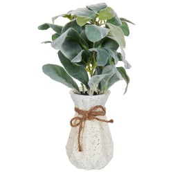 Sztuczna roślina peperomia argyreia 30 cm zielony