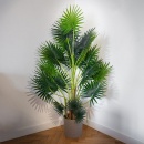 Sztuczna roślina w doniczce dekoracyjna palma 130 cm