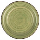 Talerz ceramiczny OIL GREEN deserowy płytki 20 cm