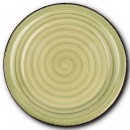Talerz ceramiczny OIL GREEN obiadowy płytki na obiad 27 cm
