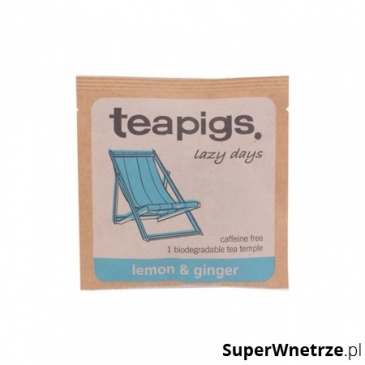 Herbata ziołowa Lemon & Ginger 1 koperta Teapigs