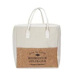 Torba na lunch Refreshing Cork 8l beżowa