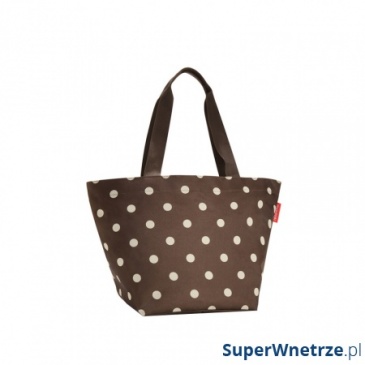 Torba na zakupy Reisenthel Shopper M mocha dots