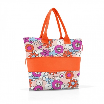 Torba shopper e1 florist peach