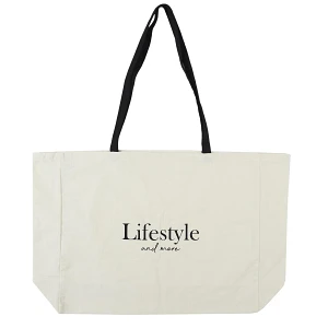Torba shopper lifestyle and more biała