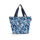 Torba shopper m, flora blue