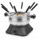 Tristar Rodzinny zestaw do fondue, 1400 W, 1,3 L, stal nierdzewna