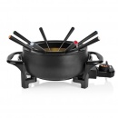 Tristar Zestaw do fondue, 1000 W, 1,5 L, matowy czarny