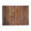 Deska ze szkła hartowanego drewno Typhoon WSPS brązowa