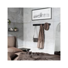 Umbra-wieszak 8 haków, czarny, flip