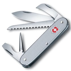 VICTORINOX - Scyzoryk Swiss Army 7 - Srebrny Alox